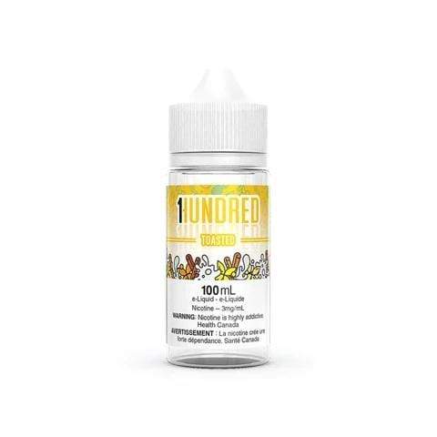 1Hundred 100ml Freebase - Toasted 0mg - Vape Crush