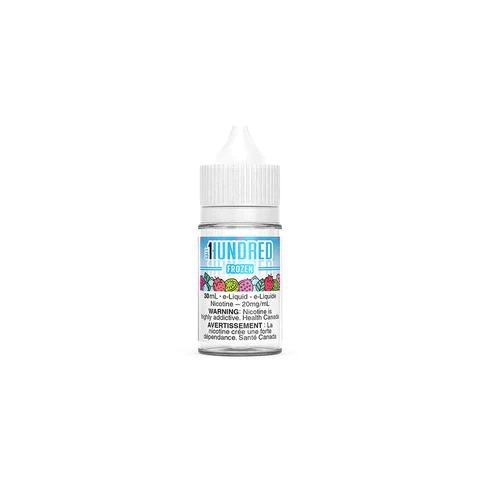 1Hundred 30ml Salt Nic - Frozen 20mg Bold 50 - Vape Crush