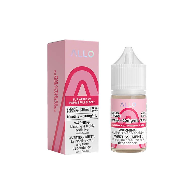 Allo 30ml Salt Nic - Fuji Apple Ice 20mg - Vape Crush