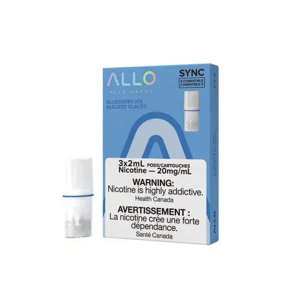 Allo Sync Pods - Blueberry Ice - Vape Crush