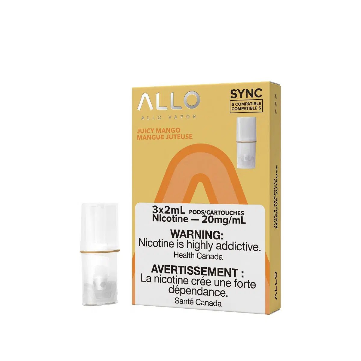 Allo Sync Pods - Juicy Mango - Vape Crush