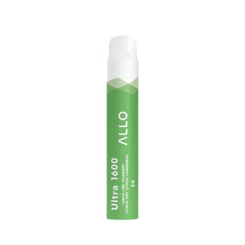 Allo Ultra 1600 - Lemon Lime Cranberry - Vape Crush