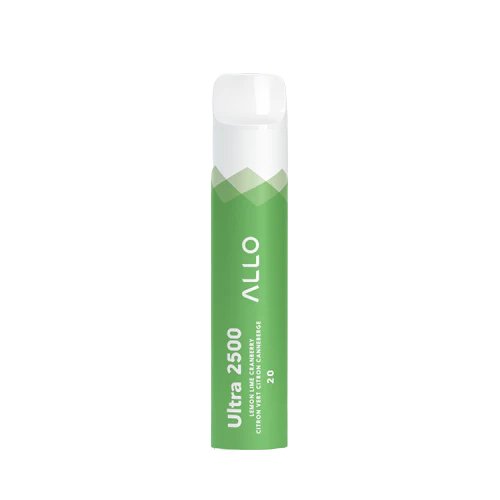Allo Ultra 2500 - Lemon Lime Cranberry - Vape Crush