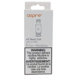 Aspire 0.6Ω (15-18W) AF Mesh Coils - 5ct - Vape Crush