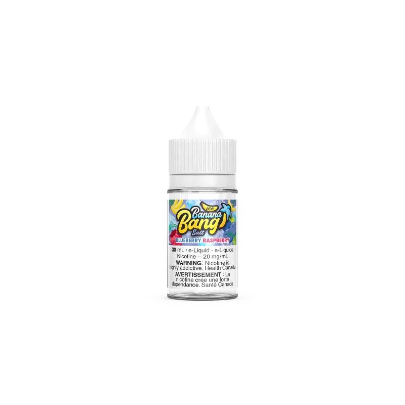 Banana Bang 30ml Salt Nic - Blue Raspberry 20mg - Vape Crush