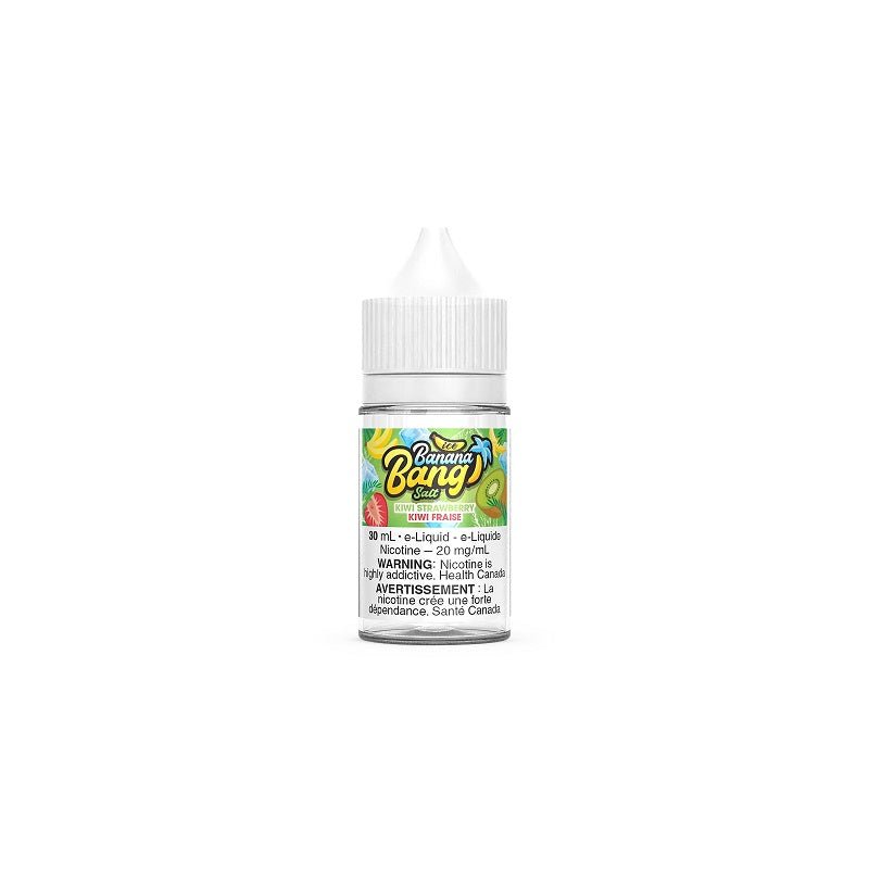 Banana Bang 30ml Salt Nic - Kiwi Strawberry 12mg - Vape Crush