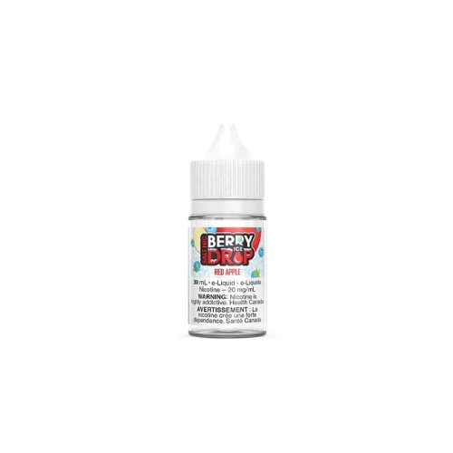 Berry Drop Ice 30ml Salt Nic - Red Apple 20mg - Vape Crush