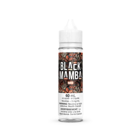 Black Mamba 60ml Freebase - Bite 0mg - Vape Crush