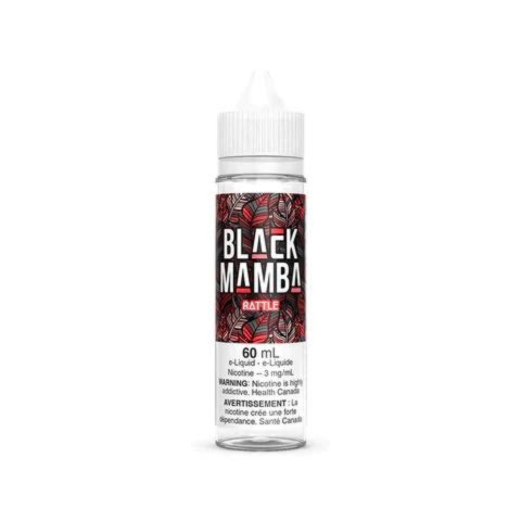 Black Mamba 60ml Freebase - Rattle 6mg - Vape Crush