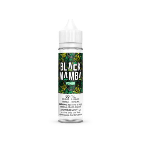 Black Mamba 60ml Freebase - Venom 6mg - Vape Crush