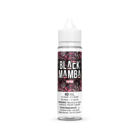 Black Mamba 60ml Freebase - Viper 6mg - Vape Crush