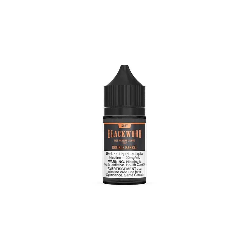 Blackwood 30ml Salt Nic - Double Barrel 12mg - Vape Crush