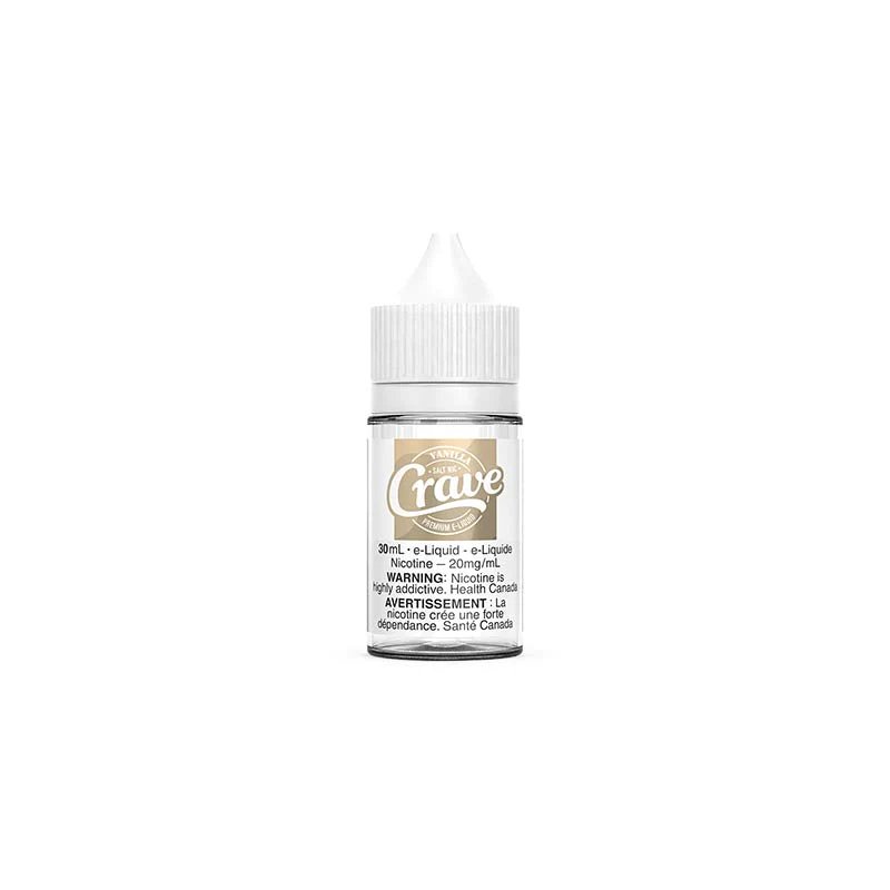Crave 30ml Salt Nic - Vanilla 20mg Bold 50 - Vape Crush