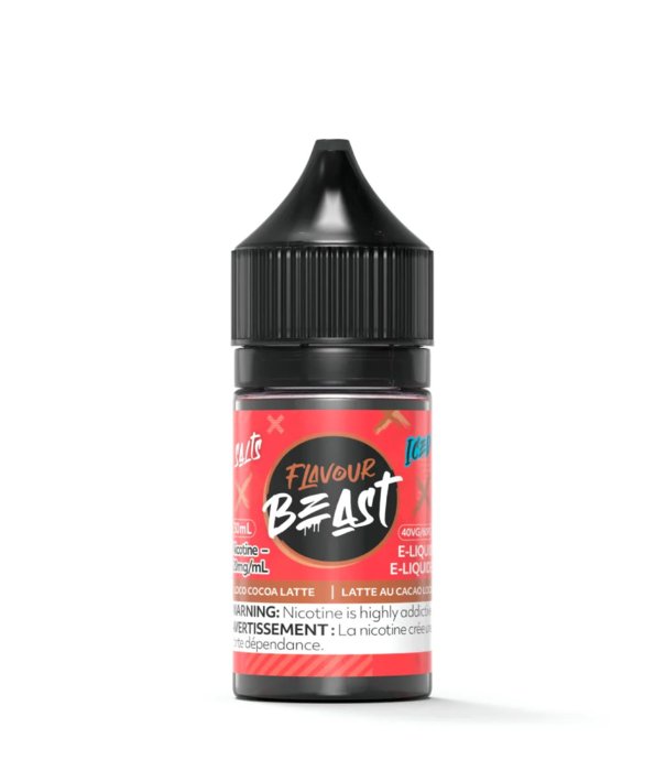 Flavour Beast 30ml Salt Nic - Loco Cocoa Latte Iced 20mg - Vape Crush