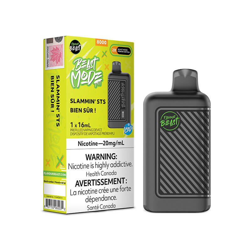 Flavour Beast Mode 8K - Slammin STS Iced - Vape Crush