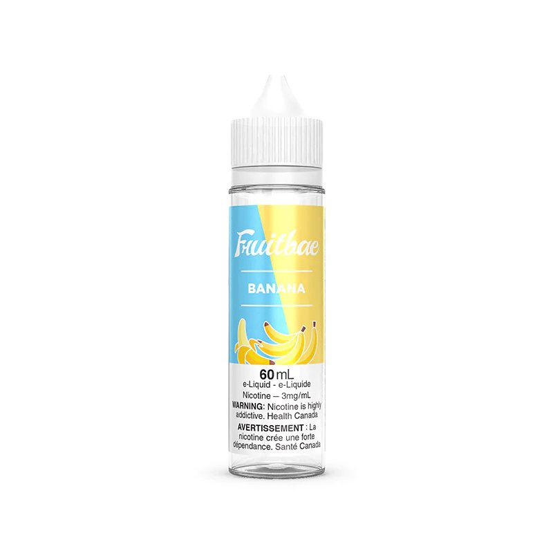 Fruitbae 60ml Freebase - Banana 12mg - Vape Crush