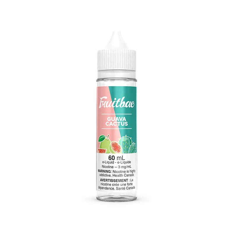 Fruitbae 60ml Freebase - Guava Cactus 0mg - Vape Crush