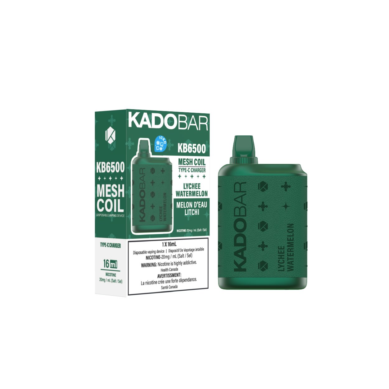 Kadobar 6500 - Lychee Watermelon - Vape Crush