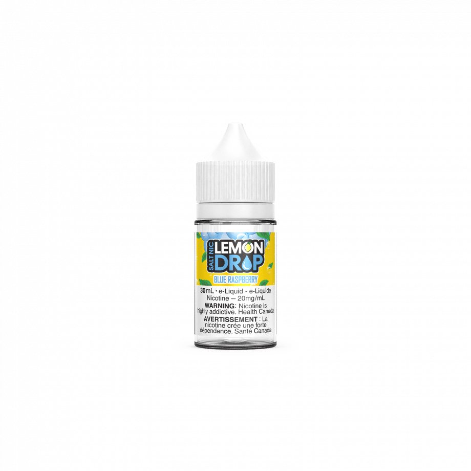 Lemon Drop 30ml Salt Nic - Blue Raspberry 12mg - Vape Crush