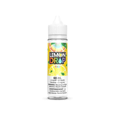 Lemon Drop 60ml Freebase - Punk 6mg - Vape Crush