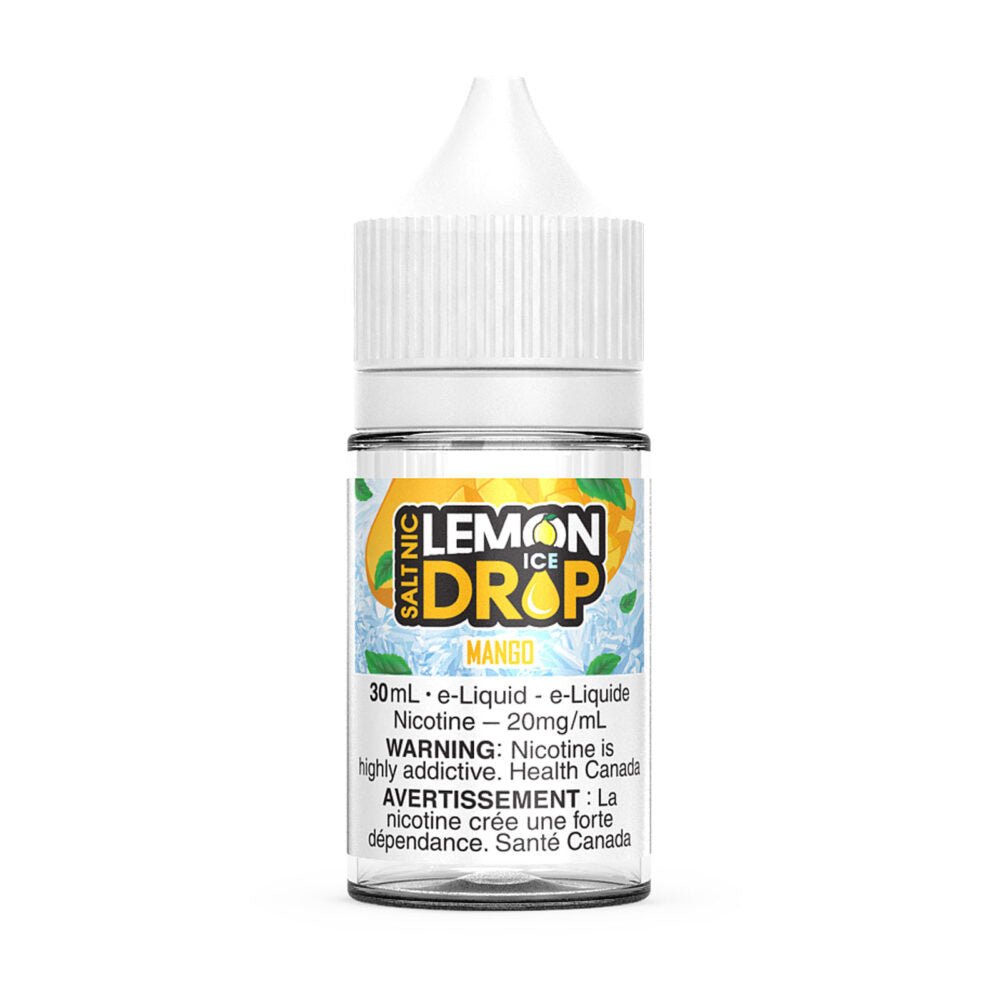 Lemon Drop Ice 30ml Salt Nic - Mango 20mg Bold 50 - Vape Crush