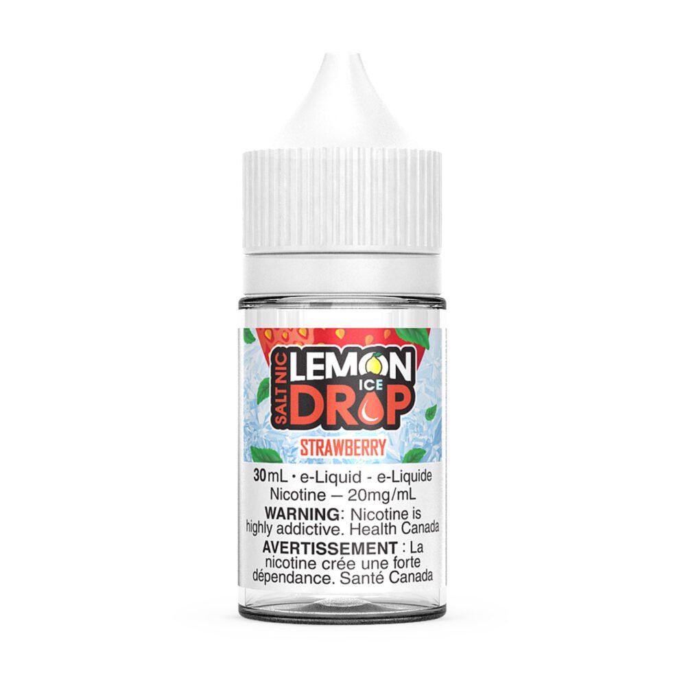 Lemon Drop Ice 30ml Salt Nic - Strawberry 12mg - Vape Crush