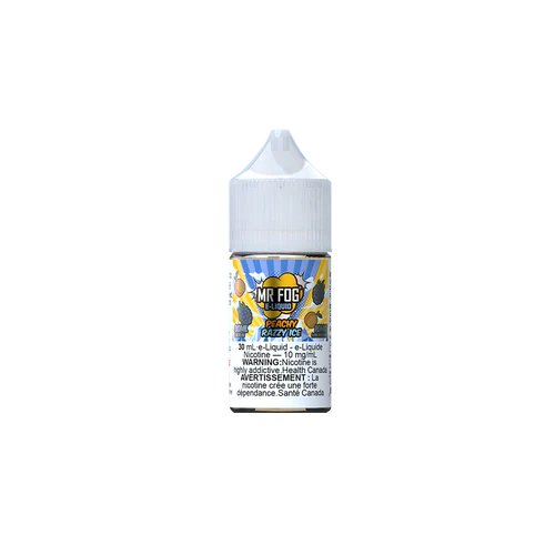 Mr Fog 30ml Salt Nic - Peachy Razzy Ice 20mg - Vape Crush