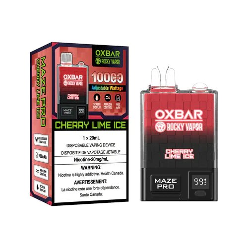 Oxbar Maze Pro 10000 - Cherry Lime Ice - Vape Crush