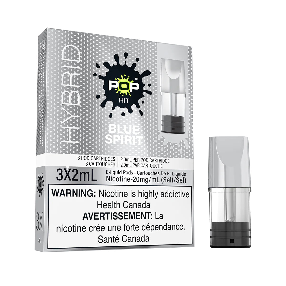 Pop Hybrid Pods - Blue Spirit - Vape Crush