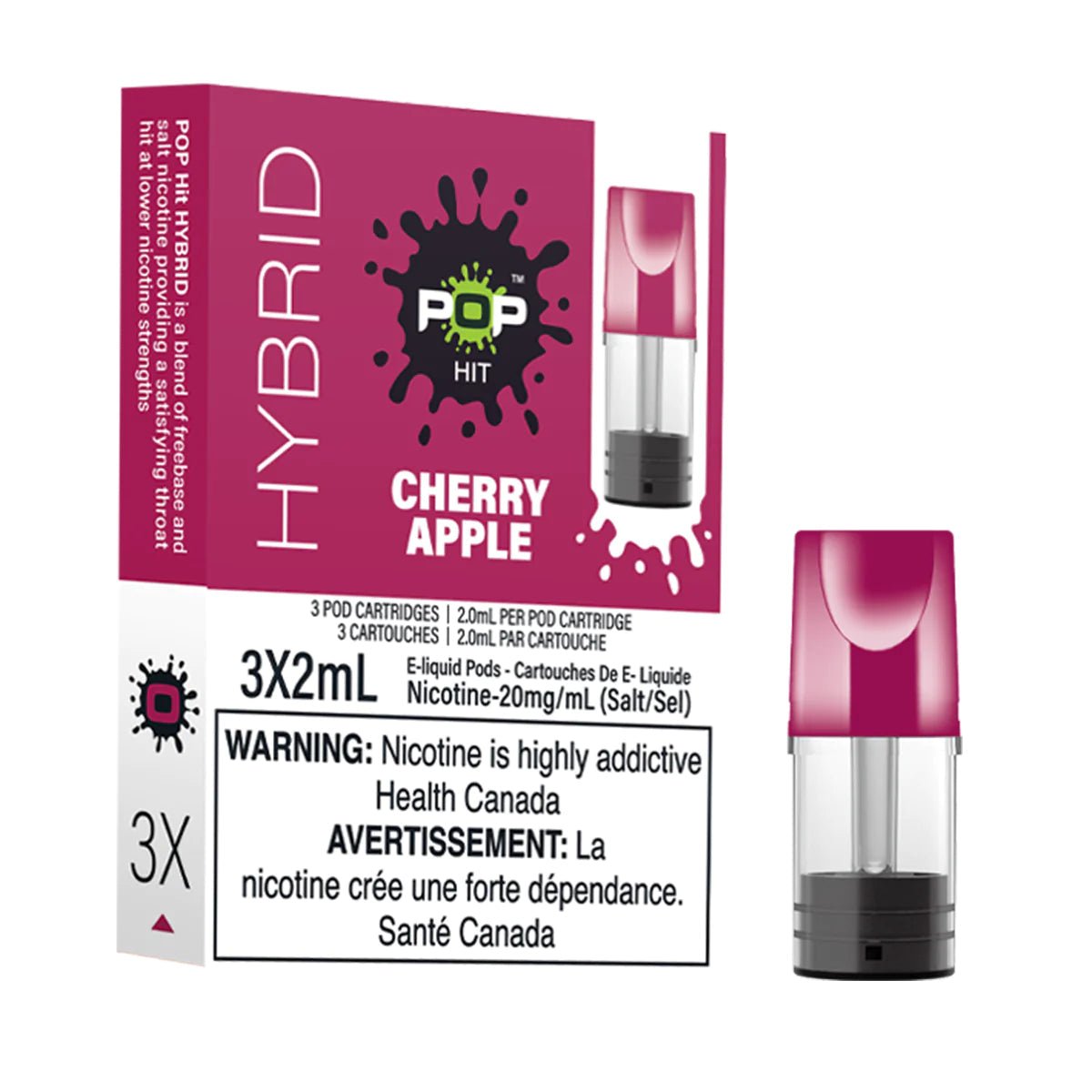 Pop Hybrid Pods - Cherry Apple - Vape Crush