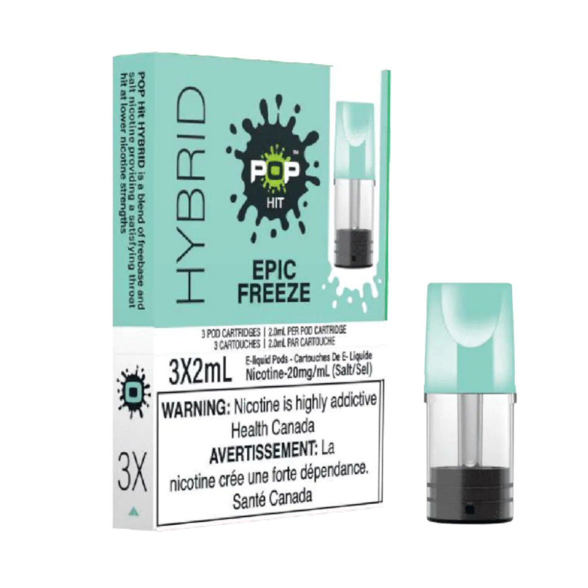 Pop Hybrid Pods - Epic Freeze - Vape Crush