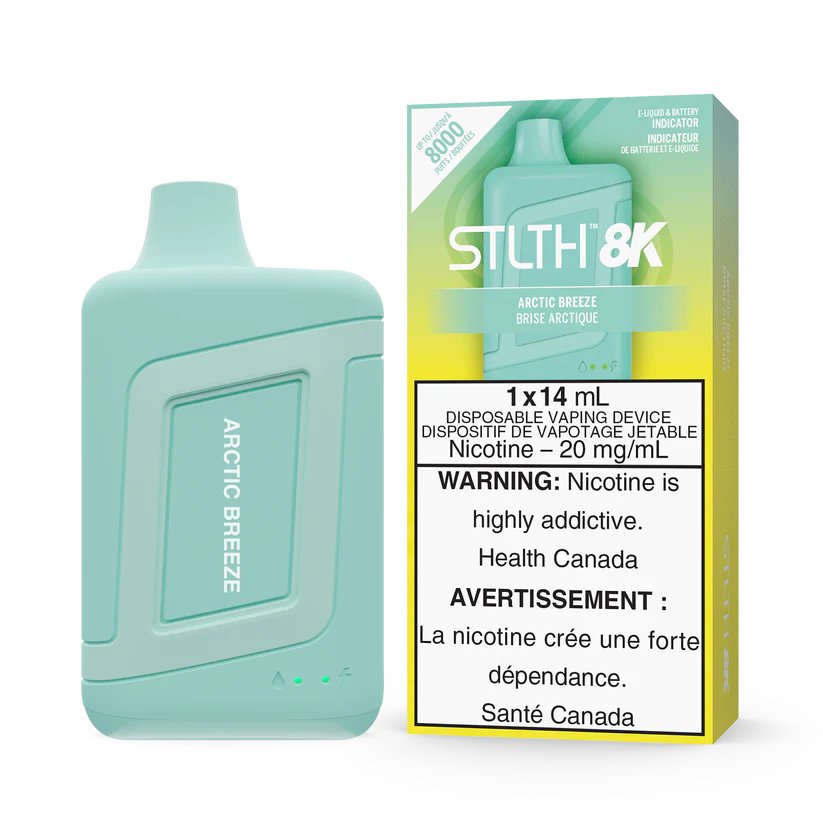STLTH 8K - Arctic Breeze - Vape Crush