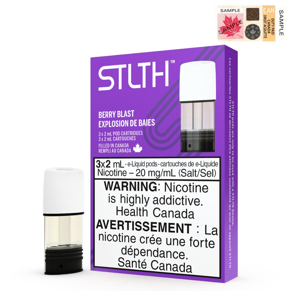STLTH Pods - Berry Blast 20mg - Vape Crush