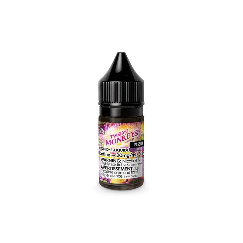Twelve Monkeys 30ml Salt Nic - Passion 10mg - Vape Crush