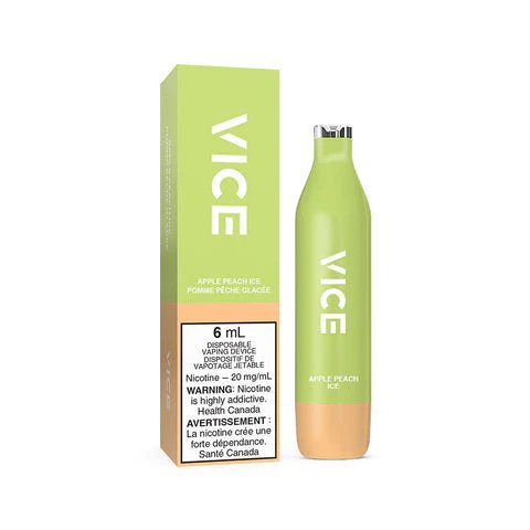 VICE 2500 - Apple Peach Ice - Vape Crush