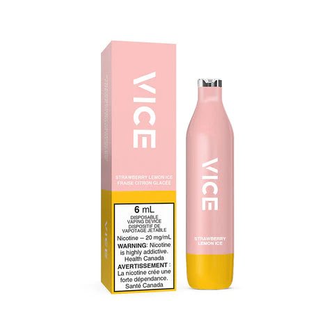 VICE 2500 - Strawberry Lemonade Ice - Vape Crush