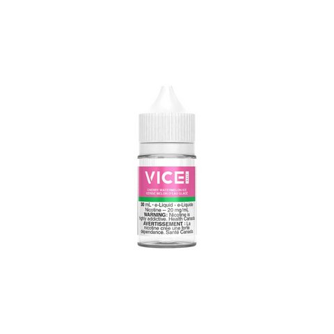 Vice 30ml Salt Nic - Cherry Watermelon Ice 12mg - Vape Crush