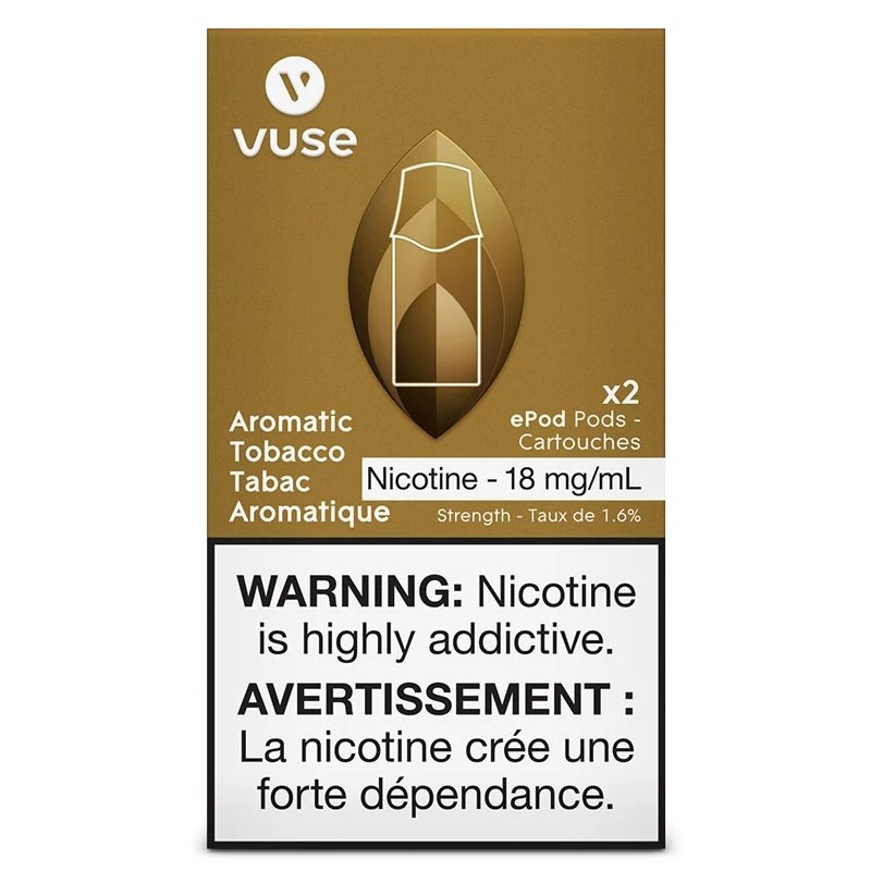Vuse Pods - Aromatic Tobacco/ Exotic Mix 18mg - Vape Crush