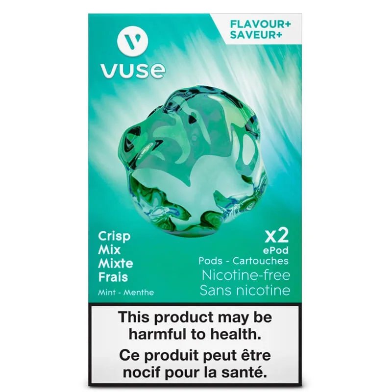 Vuse Pods - Crisp Mix 0mg - Vape Crush