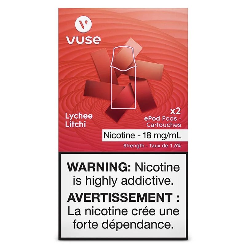 Vuse Pods - Lychee 18mg - Vape Crush