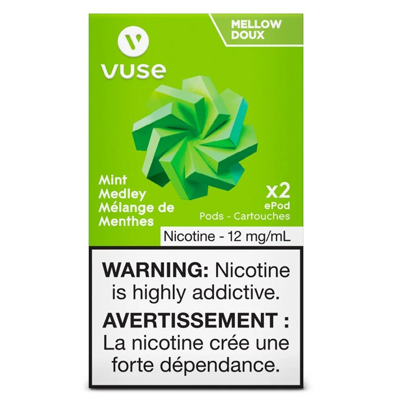 Vuse Pods - Mint Medley 12mg - Vape Crush
