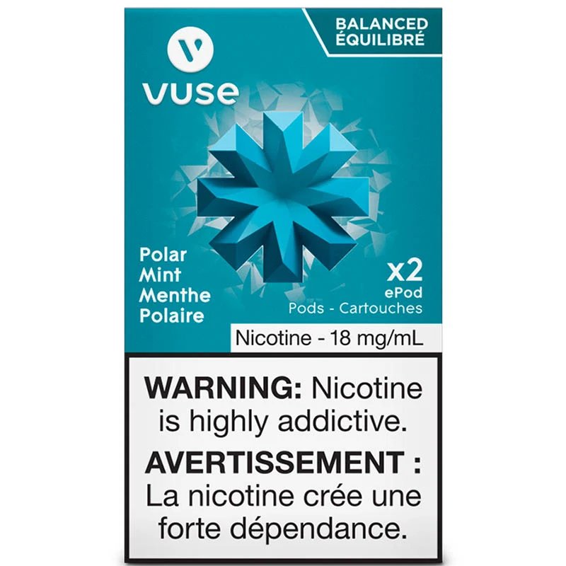 Vuse Pods - Polar Mint 18mg - Vape Crush