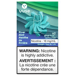 Vuse Pods - River Mint 18mg - Vape Crush