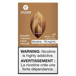 Vuse Pods - Smooth Tobacco 18mg - Vape Crush