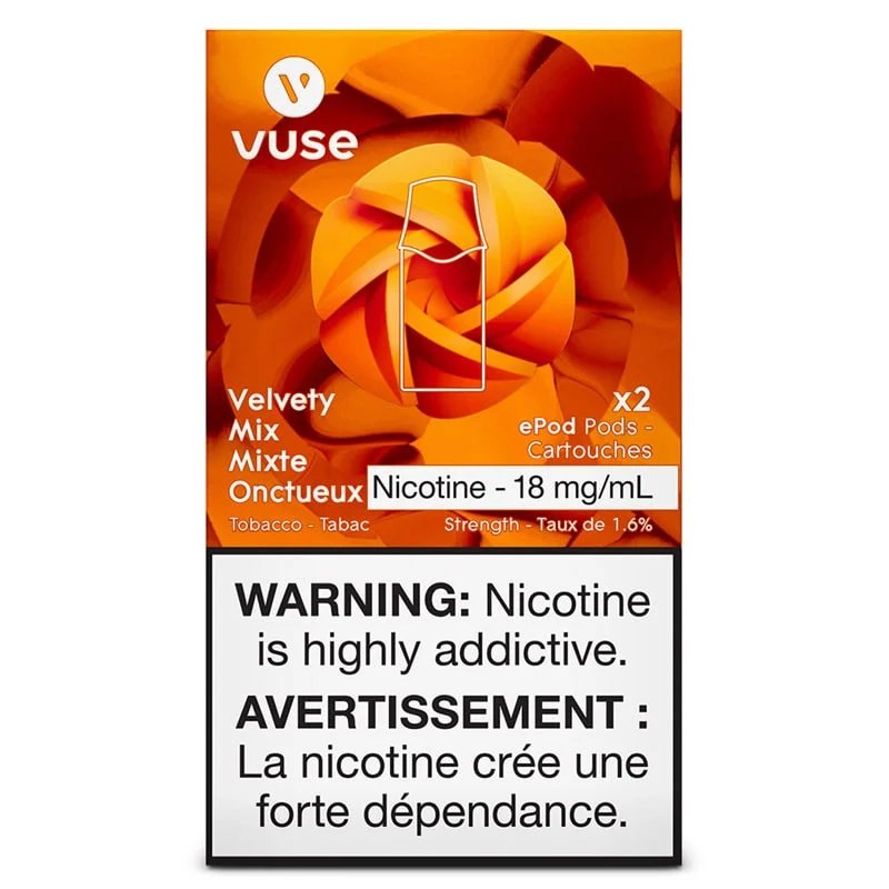 Vuse Pods - Velvety Mix 18mg - Vape Crush