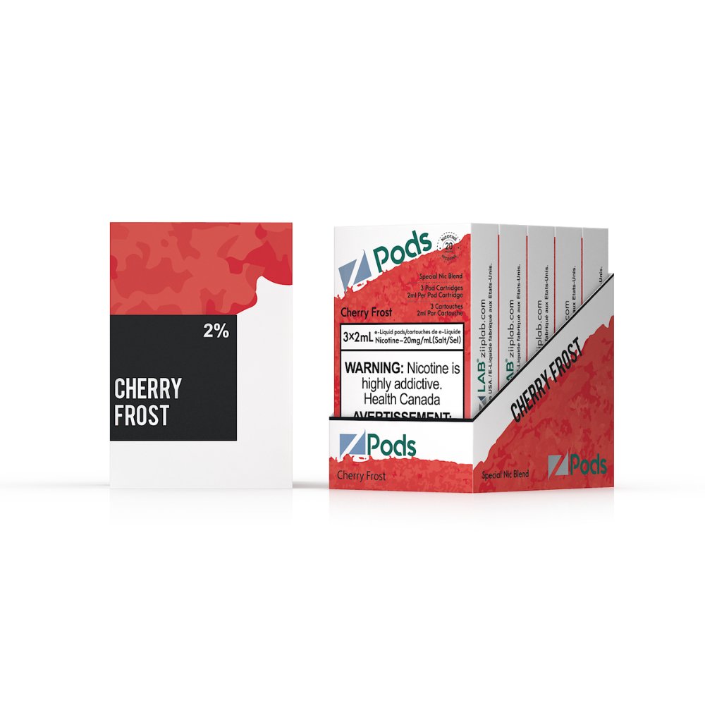 Z Pods - Cherry Frost - Vape Crush