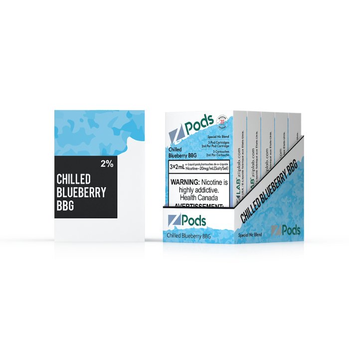 Z Pods - Chilled Blueberry Globule (Chilled Blueberry BBG) - Vape Crush