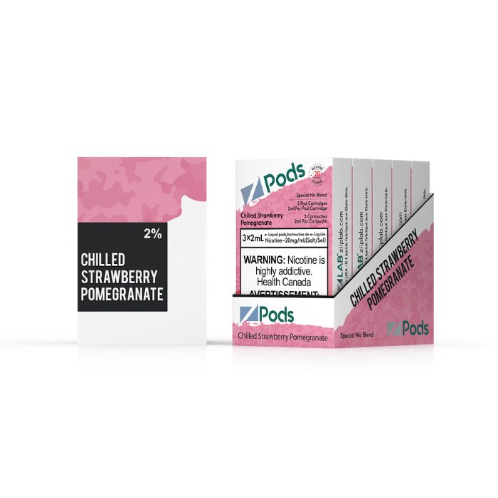 Z Pods - Chilled Strawberry Pomegranate - Vape Crush