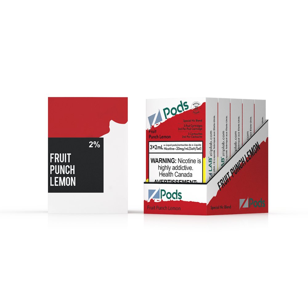 Z Pods - Fruit Punch Lemonade - Vape Crush