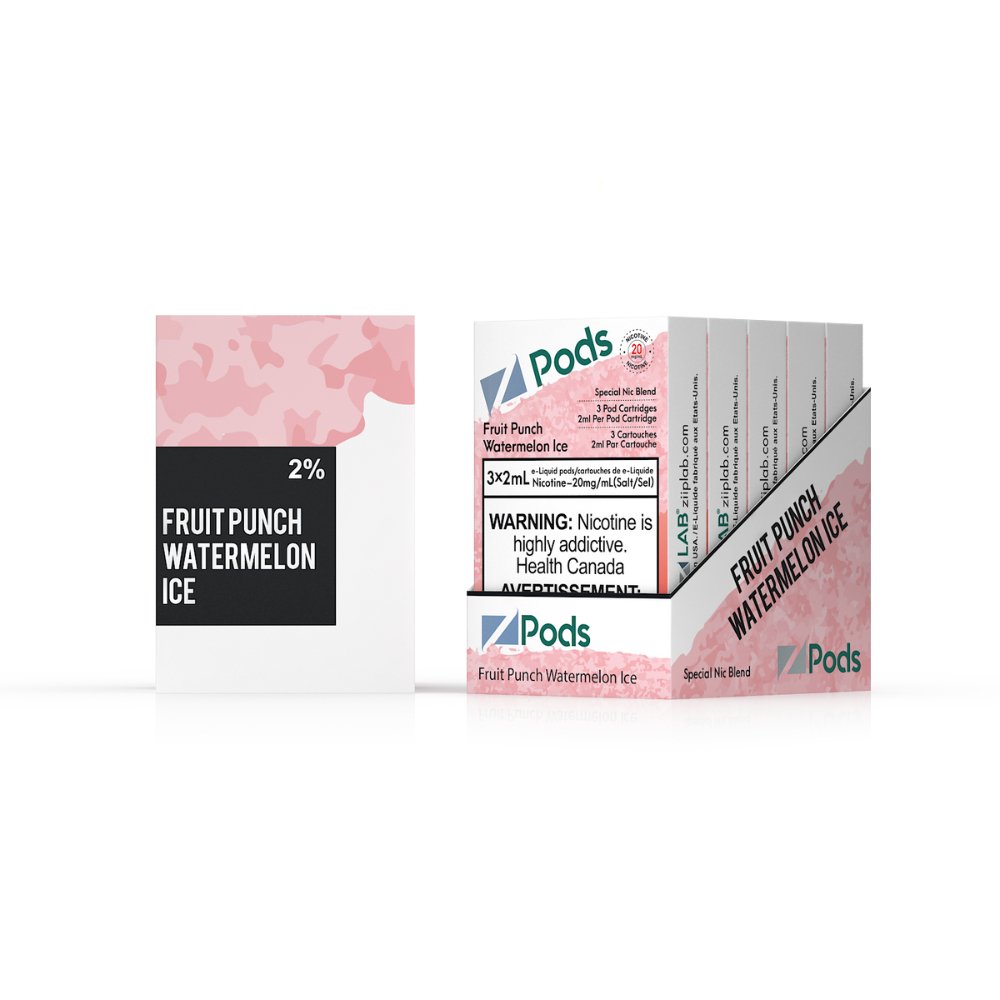 Z Pods - Fruit Punch Watermelon Ice - Vape Crush